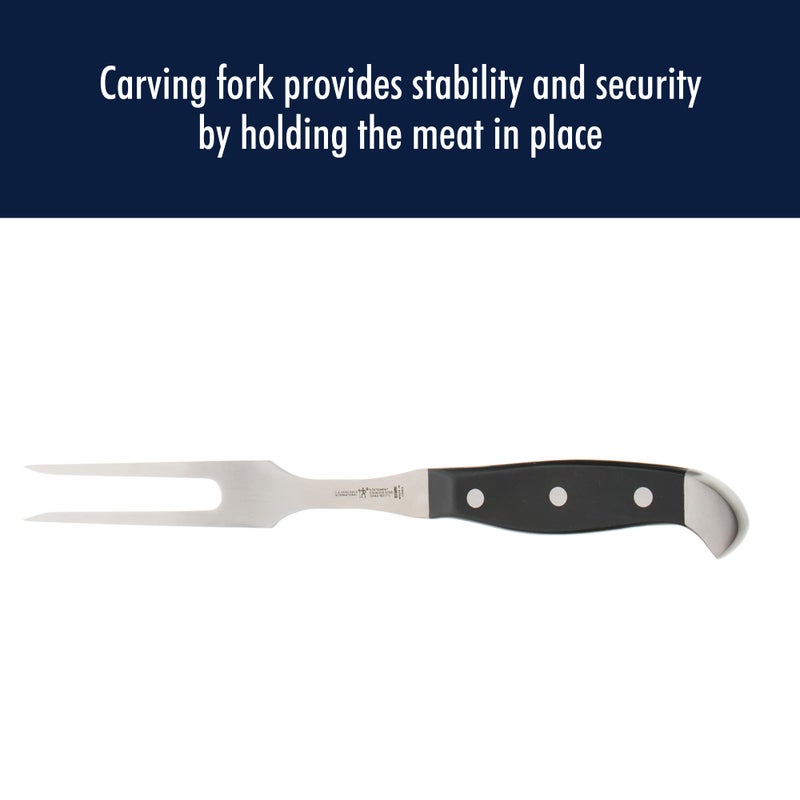 HENCKELS Statement Razor-Sharp 2-pc Carving Set, German Engineered Informed by 100+ Years of Mastery, Black/Stainless Steel - Image 3